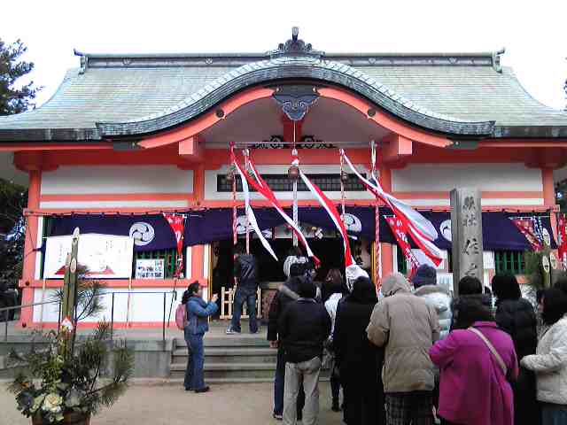 明石・魚住の住吉神社の境内