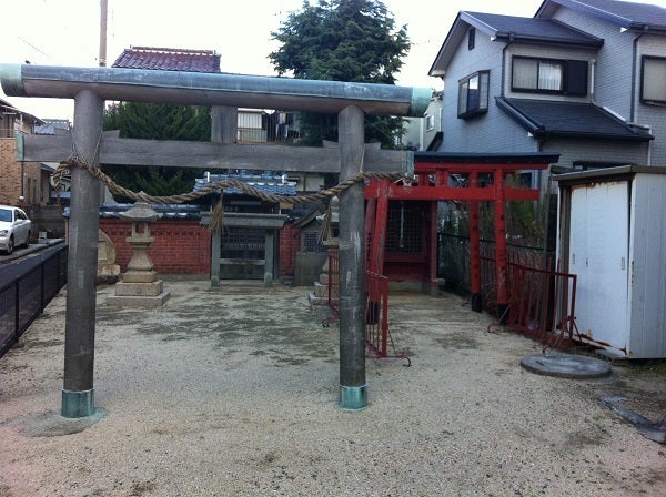 明石 浜の散歩道 戎神社 こぢんまりとした境内