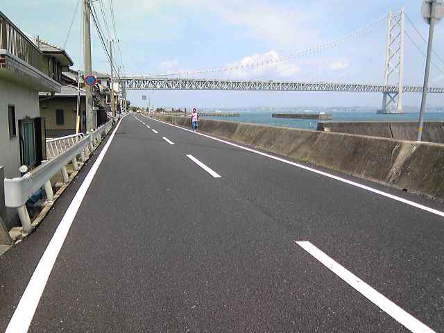 海沿いを走る淡路サンセットライン