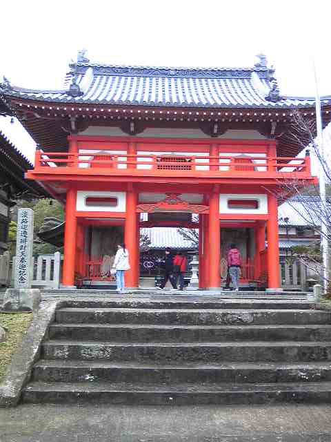 淡路島七福神 布袋尊を祀る護国寺の入り口