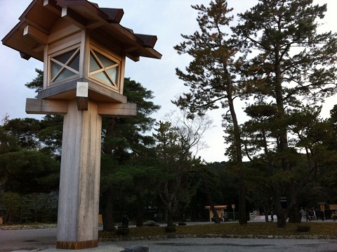 伊勢神宮 内宮の入口