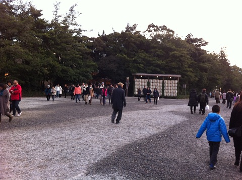 伊勢神宮 内宮の参道