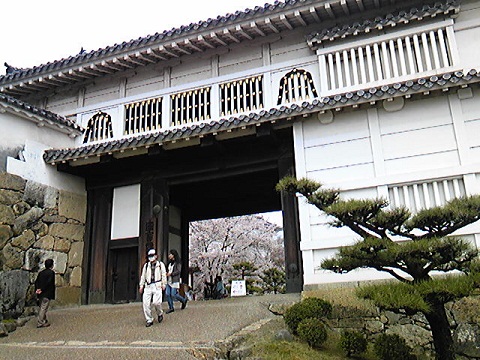 姫路城の城門